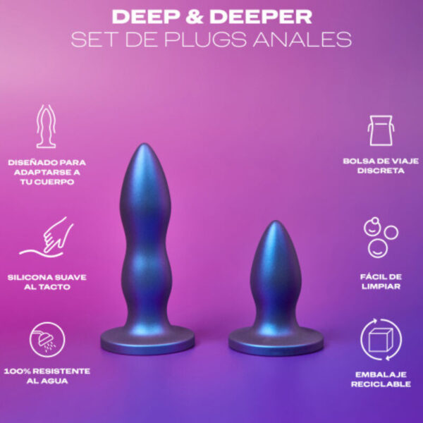 DUREX - TOY CONJUNTO DE PLUG ANAL DEEP & DEEPER - Image 2