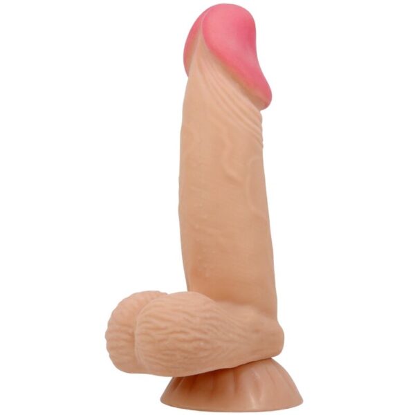PRETTY LOVE - SÉRIE SLIDING SKIN DILDO REALÍSTICO COM VENTOSA DESLIZANTE PELE 19,4 CM - Image 4