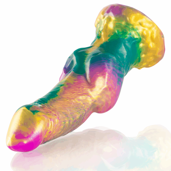 EPIC - IRIS DILDO COM TESTÍCULOS DE PRAZER ARCO-ÍRIS - Image 3