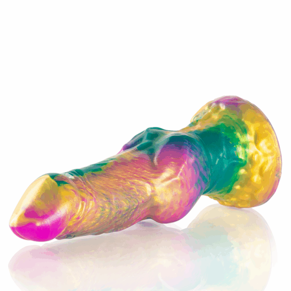 EPIC - IRIS DILDO COM TESTÍCULOS DE PRAZER ARCO-ÍRIS - Image 5