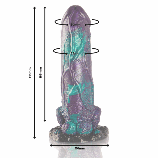 EPIC - DILDO BASILISCO DUPLO ESCAMOSO PRAZER TAMANHO GRANDE - Image 2