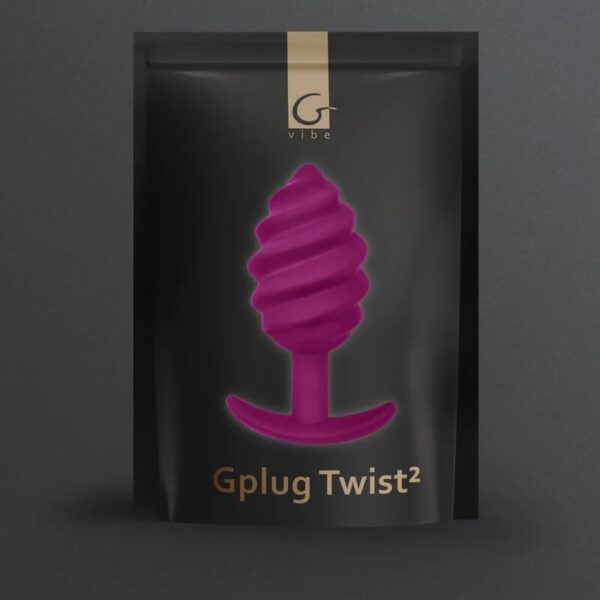 G-VIBE - GPLUG TWIST 2 PLUG ANAL ROXO - Image 4
