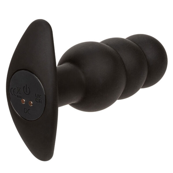 CALEXOTICS - ROCK BOTTOM PLUG ANAL COM ESFERAS 10 VIBRAÇÕES SILICONE PRETO - Image 4