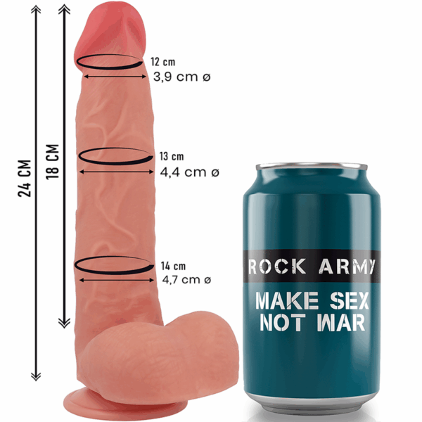 ROCKARMY - SILICONE LÍQUIDO RAPTOR 24 CM -O- 4,4 CM - Image 3
