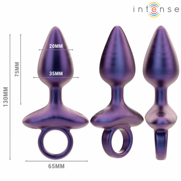 INTENSE - MICHAEL VIBRADOR ANAL PLUG MODELO 2 CONTROLE REMOTO - Image 2