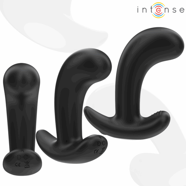 INTENSE - CHANDLER ANAL PLUG 10 VIBRAÇÕES PRETO CONTROLE REMOTO - Image 3