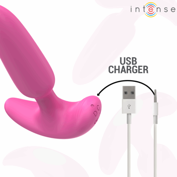 INTENSE - ROSS ANAL PLUG 10 VIBRAÇÕES ROSA CONTROLE REMOTO - Image 5